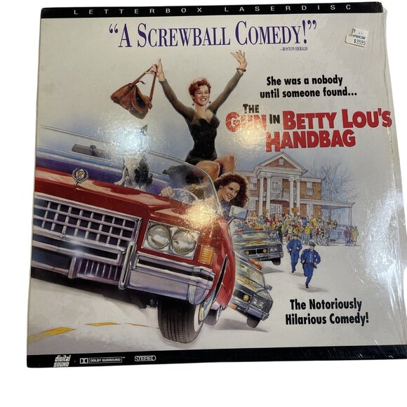 The Gun in Betty Lous Handbag Comedy Mystery Laserdisc 1992 u  Penelope Ann Mill - Picture 1 of 2